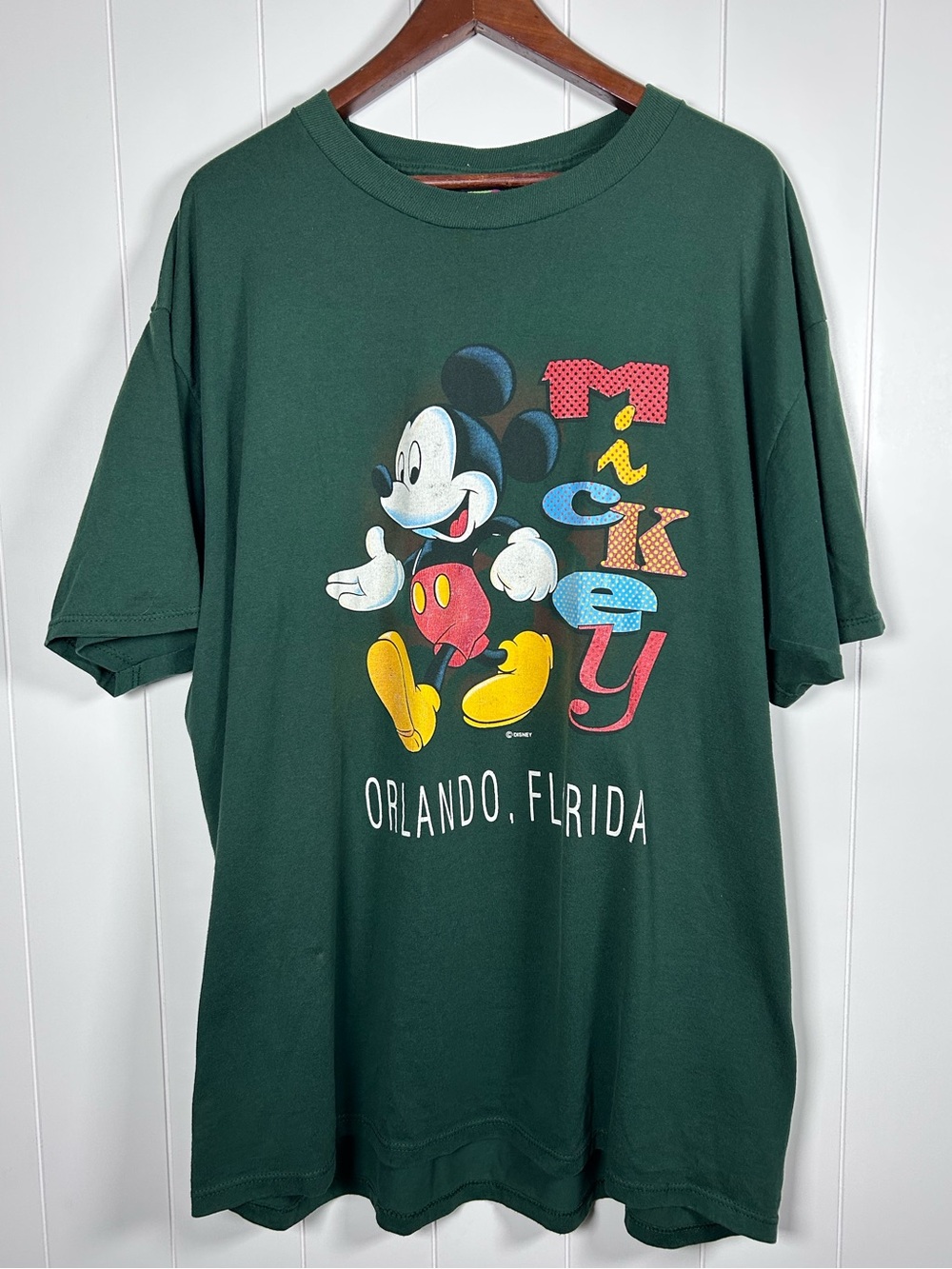 Vintage 90’s Mickey Unlimited Orlando Florida Tee Size 2XL